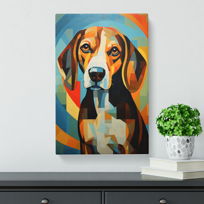 Beagle Deco No.3 - No Frame Print