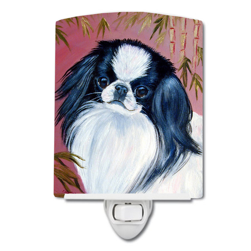 Éclairage pour nuit en céramique japanese chin