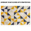 Modern Printed Area Rugs High-Low Pile Texture Design-771701671