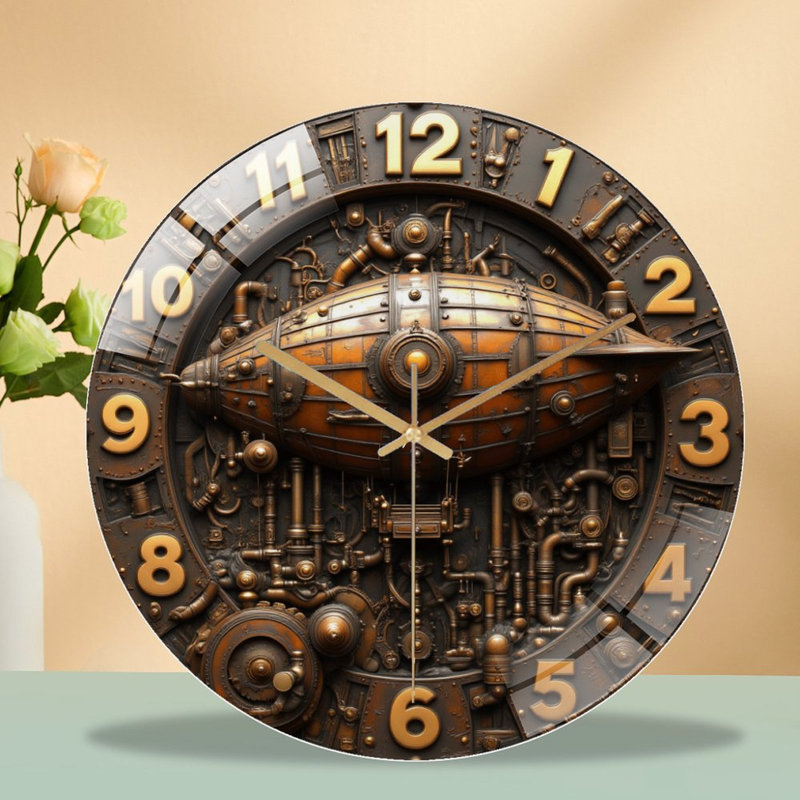 Horloge murale Steampunk