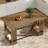 63-Inch Kitchen Island, Wooden Storage Island with Countertop and Shelving, Farmhouse Style, Suitable for Kitchen, Living room, and Dining room, Brown