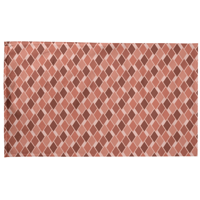 Mcguigan Tea Towel Kitchen Towel, Poly Twill, Red