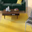 Tapis intérieur jaune élégant et durable en laine touffetée à la main-827450979