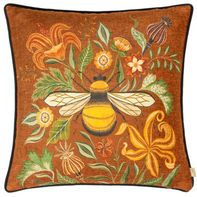 Hawthorn Floral Square Cushion