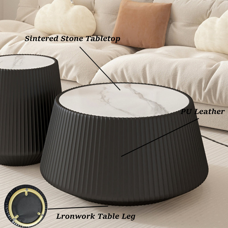Table basse Modern, Noir