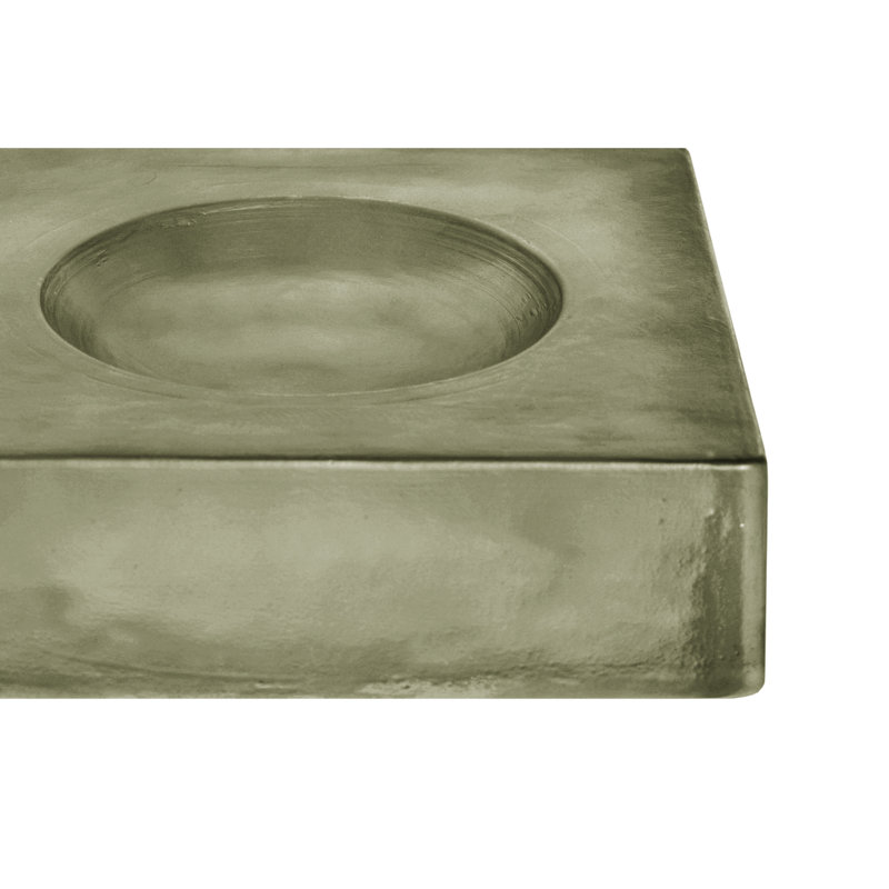 Miro Glass Catchall Muted Sage, Green