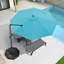 Parasol en porte-à-faux 132 po bleu-97430020