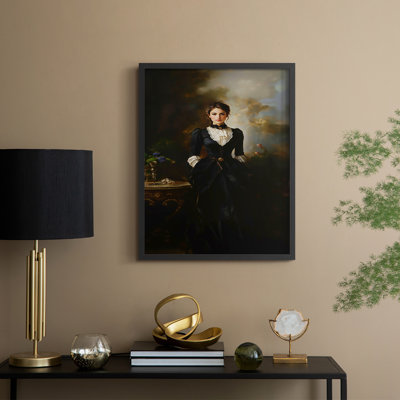 Reproduction encadrée WOMEN Series CCXLI - bois massif