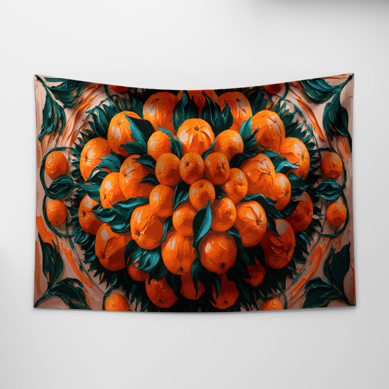 Tapisserie murale Fruit Monkey, 26 po x 36 po