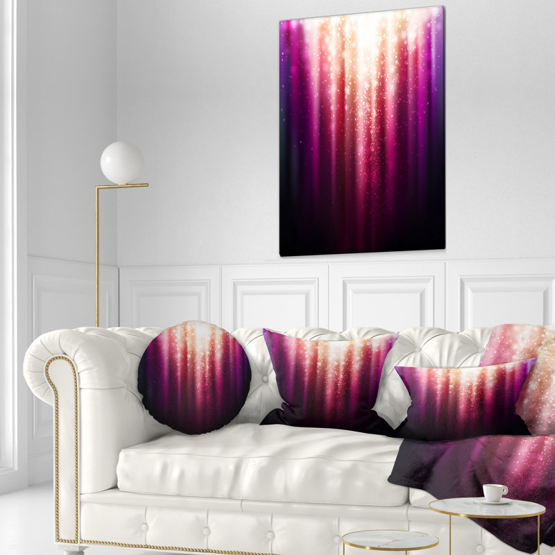 Coussin Magic Light - Abstract, 16 po x 1 po, Carré