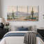 «Soft Southwest Cactus Desert View», impression sur toile encadrée, impression sur toile, 3 pièces-132209950-132209951