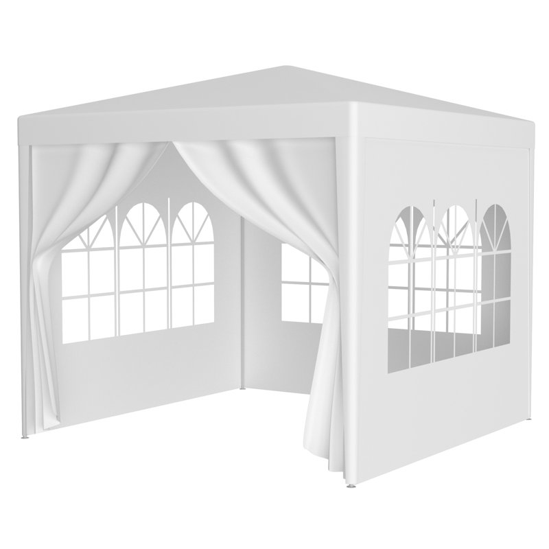 Tente de pavillon de jardin 10 pi x 10 pi pour barbecue - Extérieur polyvalent et respirant 10 pi x 10 pi pouvant accueillir jusqu'à 10 personnes