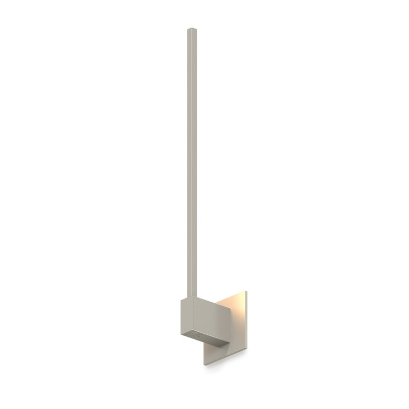 Z-Bar LED Armed Sconce, Brushed Nickel