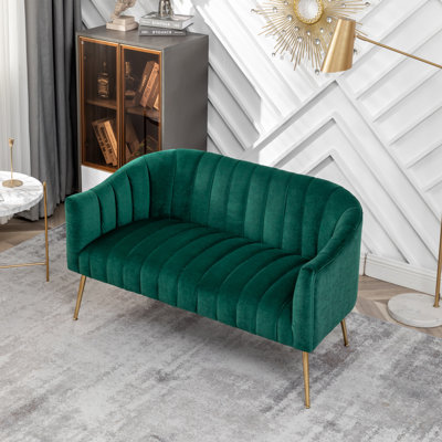 Mossley 51 " Velvet Loveseat