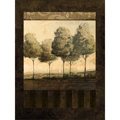 Décoration d'arbre toscan - reproduction sur toile tendue