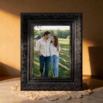 Black 3 PCS Gallery Inspired Picture Frame for 11" x 14" Photos and Shelf Decor