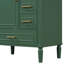 Armoire de rangement fonctionnelle avec lavabo et porte à fermeture douce 4 tiroirs-36883391