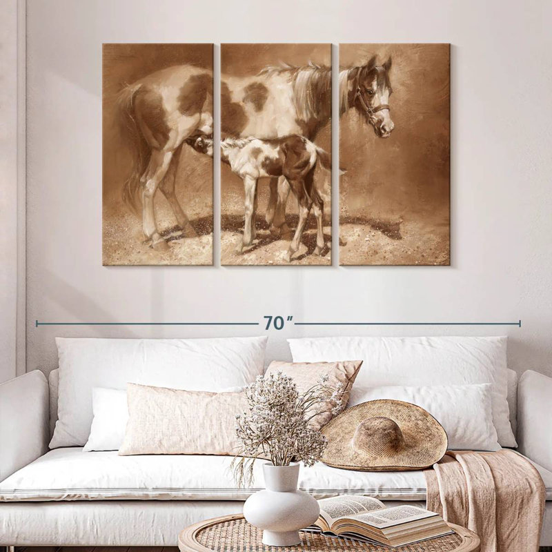 Brampt Sienna Paint, 32" H x 50" W