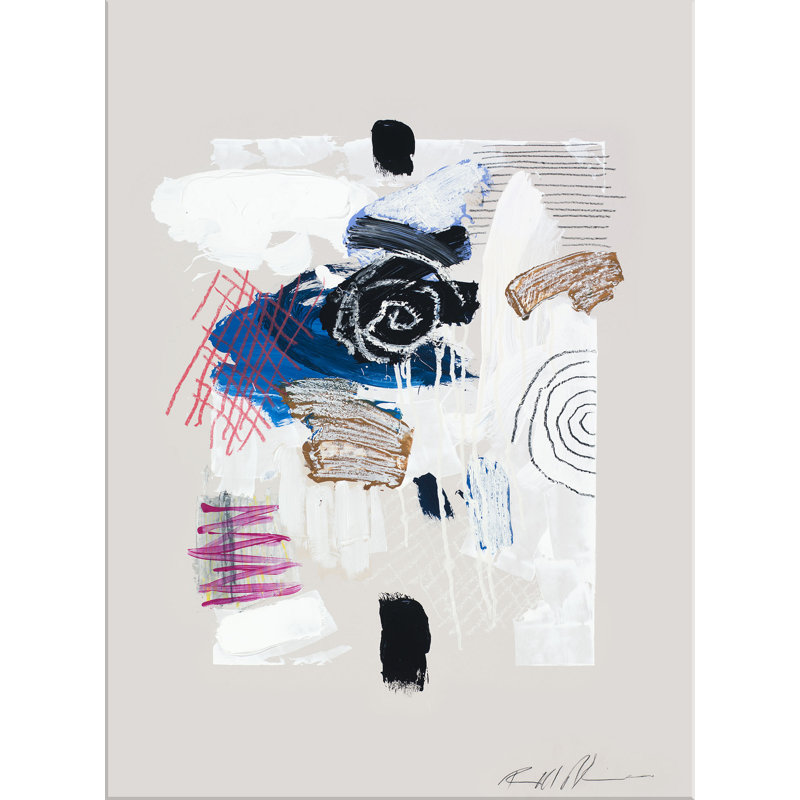 «Front Wall Études 1» par Robert Robinson - peinture sur toile tendue