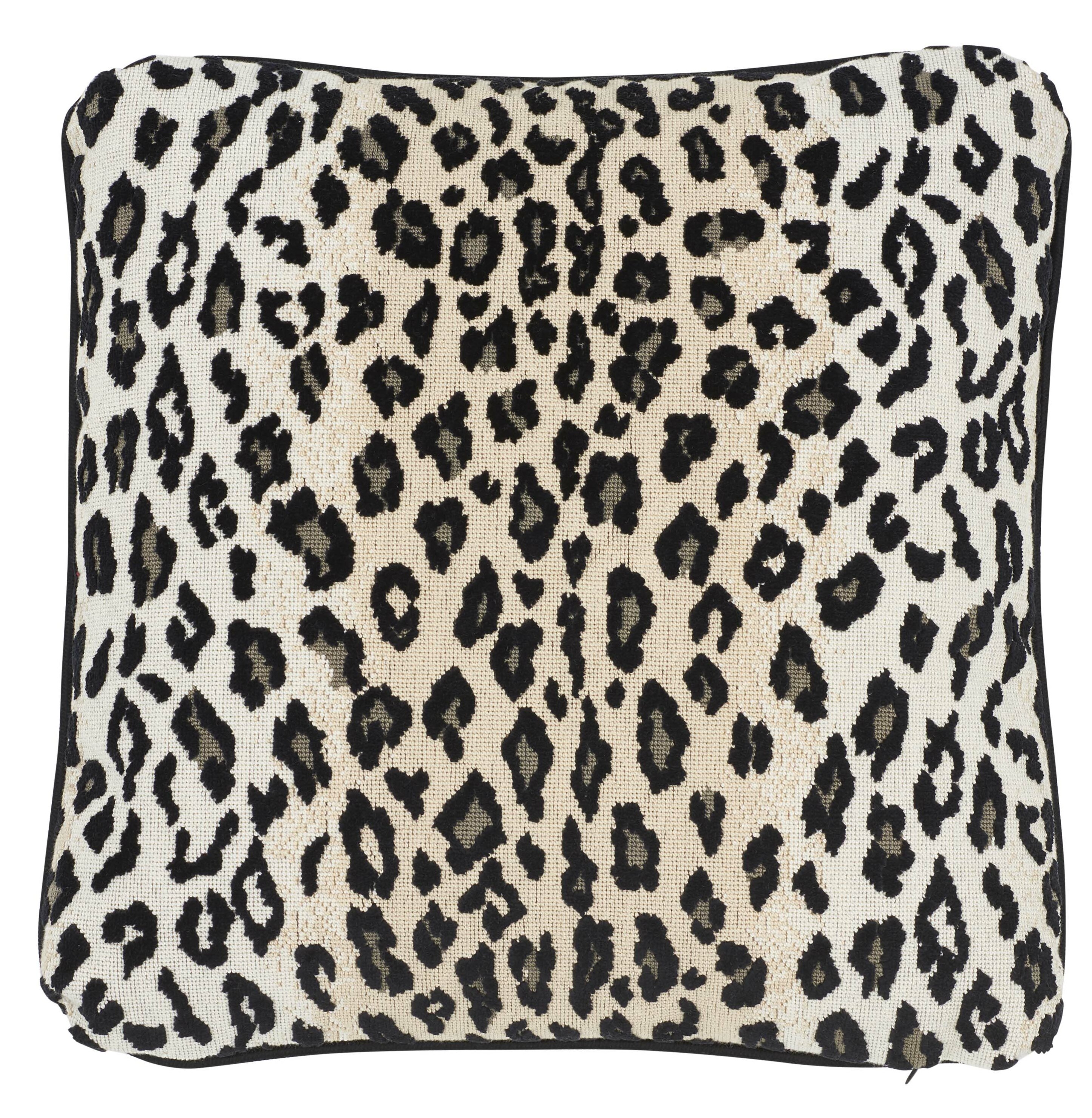 Iconic Leopard Sky Pillow Cover / Schumacher Sky Leopard Cushion Cover /  Indoor or Outdoor Pillow Cover