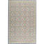 Hand-Knotted High-Quality Green and Beige Area Rug