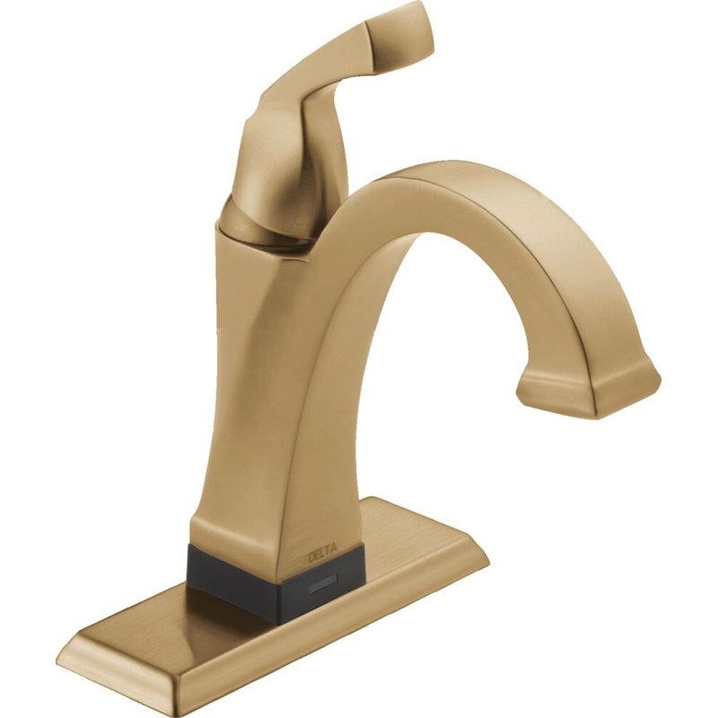 Robinet de salle de bain Dryden Touch2O avec technologie sans contact, Bronze-Champagne lustré