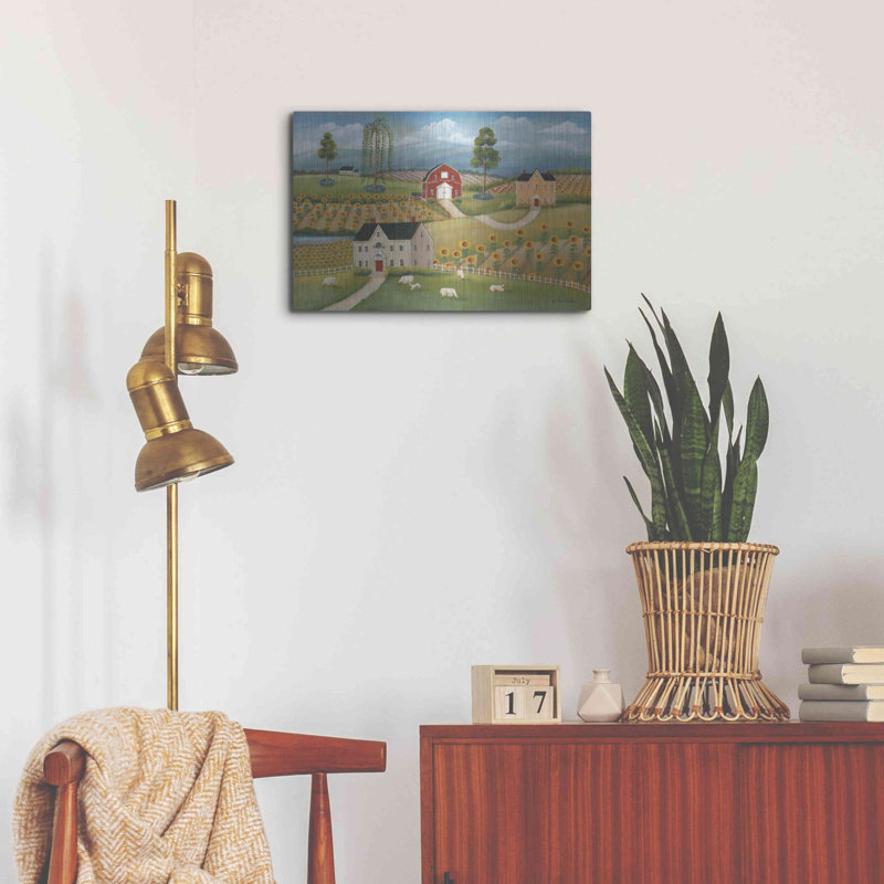 «Valley Flower Farms» par Pam Britton, H 16 po x l 24 po