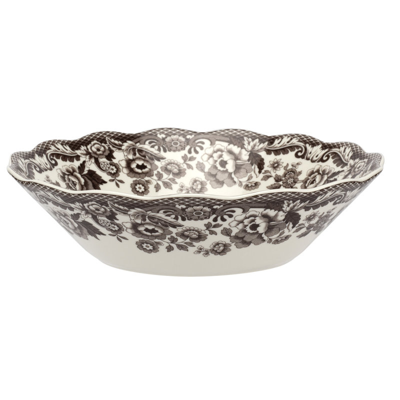 Spode Woodland Turkey Daisy Bowl 10" Turkey