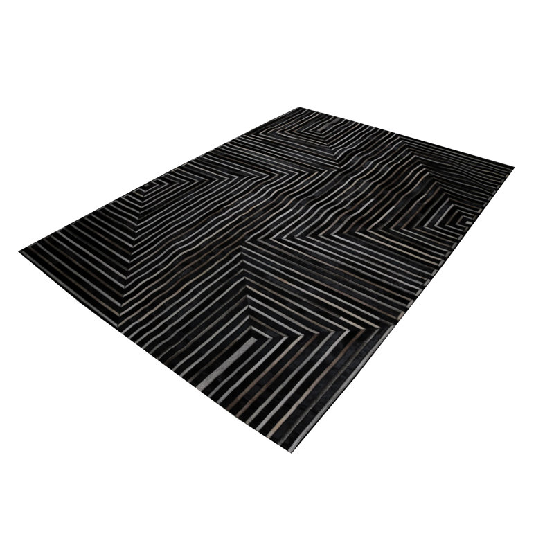 Patchwork Geometric design rectangular Area rug, Rectangle 8' x 10'
