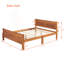 Wood Platform Bed with Headboard and Wooden Slat Support-364383845-364383846