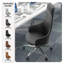 Fauteuil de bureau en cuir avec appui-tête Philemol-893884475