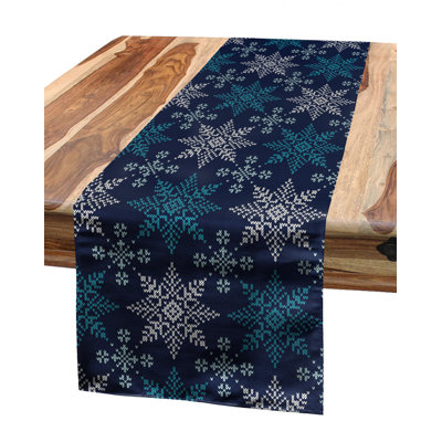 Snowflake Table Runner