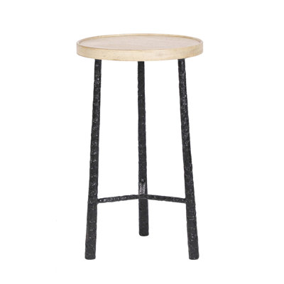 Miloh Solid Wood Top End Table
