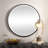 Metal Flat Wall Mirror