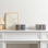 2 Piece Acrylic Media Cd Storage Rack