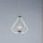 Buckeys 3 - Light Steel Dimmable Geometric Chandelier-1046231311
