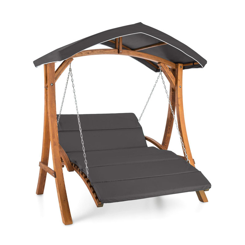 2 Person Porch Swing with Canopy