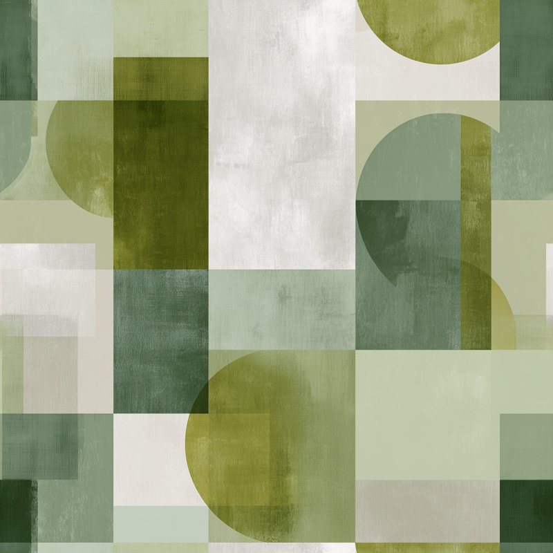 Décoration murale amovible Mid-Century, Peel and Stick