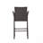 Arnfried 4-Person Weather Resistant Wicker Patio Dining Set with Square Table