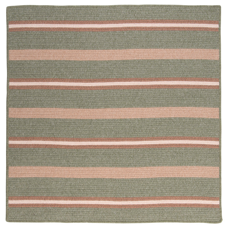 Tapis vert tressé Winkel