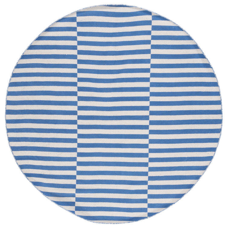 Haqeem Hand Woven Cotton Geometric Rug