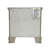 Grey 3-Drawer Nightstand