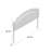 Headboard - Grey, Fabric & Iron, Fits Queen And Full Beds, Adjustable, 52.5"X64.02"X3 Iron Frame, Most Queen/Full