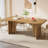 Slatington Rectangular 31.5'' L x 63'' W White Dining Table for 4-6 People, 63" Large Rectangle Kitchen Table with Arch Design Legs, Dinner Table Kitchen & Dining Room Furniture-282967916