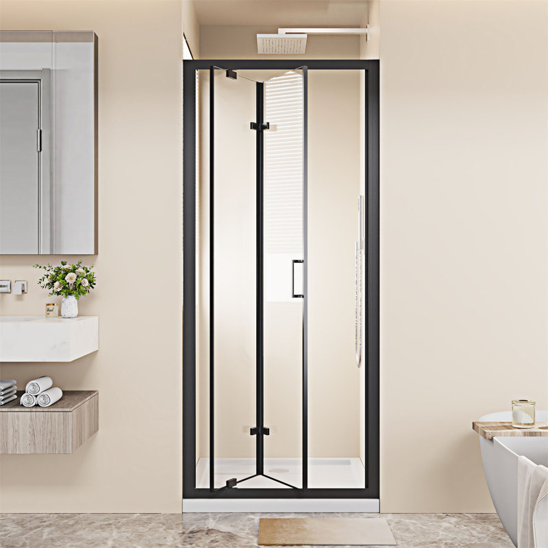 Framed Bi-Fold Pivot Folding Shower Door