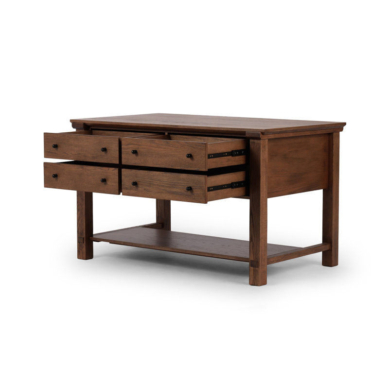 Gardendale Kitchen Island, Tan