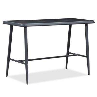 Corrigan Studio® Counter Height Table Patio Rectangular Table Dining Coffee Kitchen Breakfast Bistro Outdoor Pub Bar Table For Garden Balcony