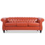 Canapé Chesterfield à accoudoirs roulés 3 places 84,65 po
