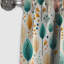 Motif de forêt pastel aux couleurs pastel III - Rideau floral - Rideau occultant floral - 1 panneau-107550416
