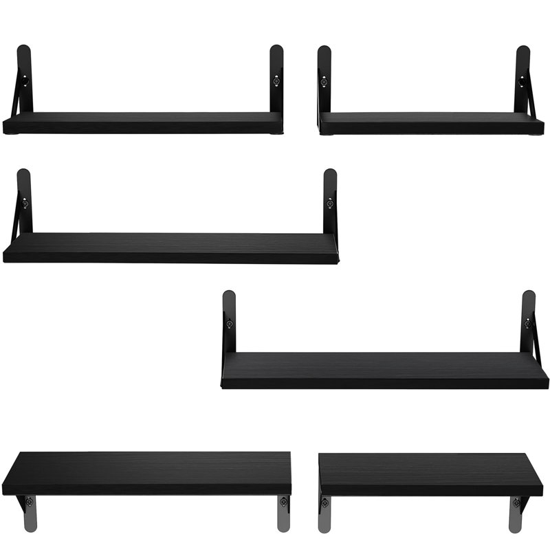 Anabal Floating Shelf, Black